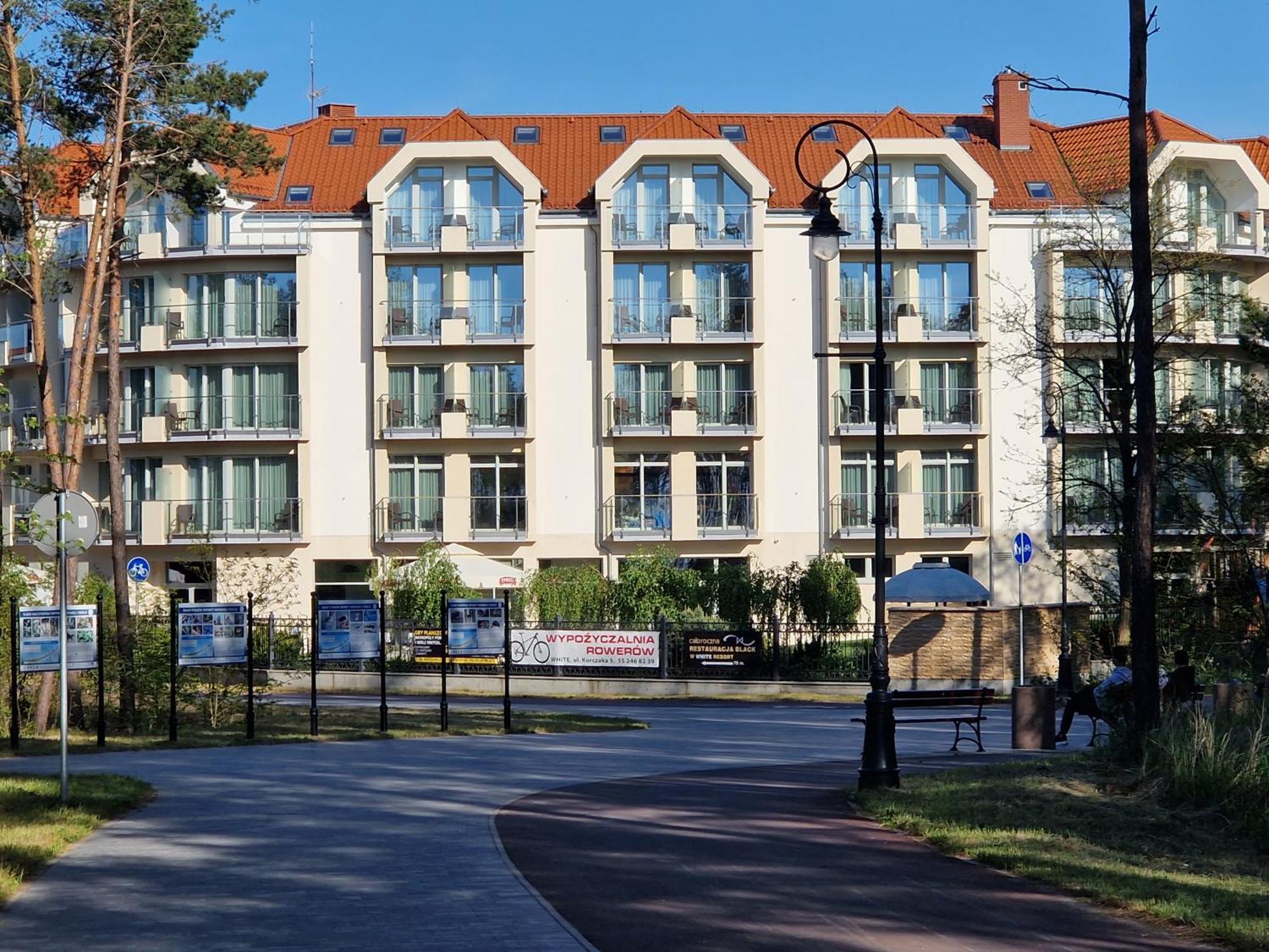 Hotel White Krynica Morska Exteriér fotografie